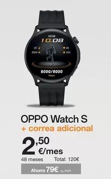 OPPO - Watch S + Correa Adicional