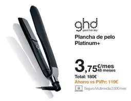 ghd - Plancha De Pelo Platinum+