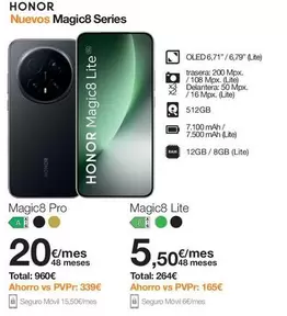 Honor - Nuevos Magic8 Series