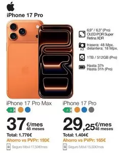 Total - Iphone 17 Pro