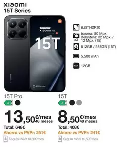 Xiaomi - 15t Series