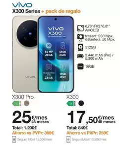 vivo cheff - X300 Series + Pack De Regalo