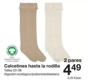 Calcetines Hasta La Rodilla