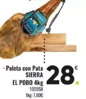 Sierra El Pobo - Paleta Con Pata