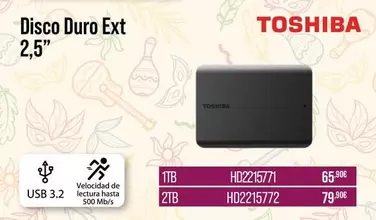 Toshiba - Disco Duro Ext