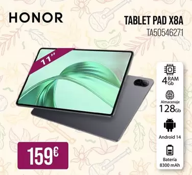 Honor - Tablet Pad X8A