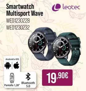 LEOTEC - Smartwatch Multisport Wave