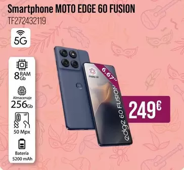 Motorola - Smartphone Moto Edge 60 Fusion