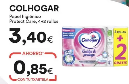 Colhogar - Papel Higiénico Protect Care