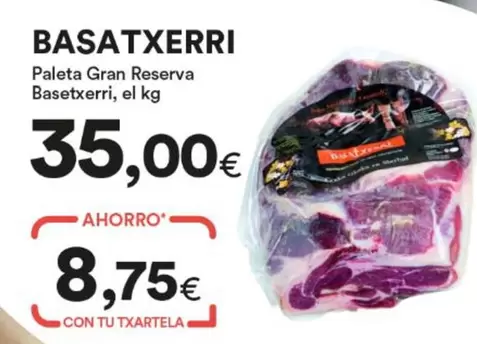 Basatxerri - Paleta Gran Reserva