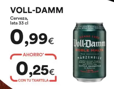 Voll-Damm - Cerveza