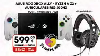 Asus - Rog Xbox Ally + Auriculares Rig 400HX