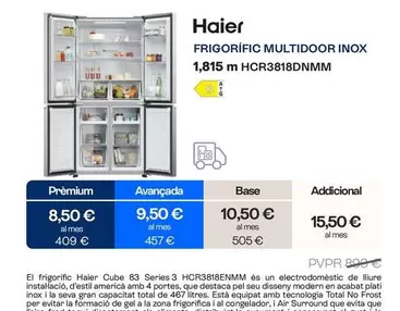 Haier - Frigorífic Multidoor Inox