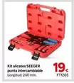 Kit Alicates SEEGER Punta Intercambiable
