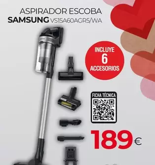 Samsung - Aspirador Escoba
