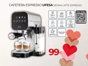 Ufesa - Cafetera Espresso