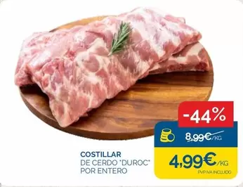 duroc - Costillar De Cerdo 'Duroc' Por Entero
