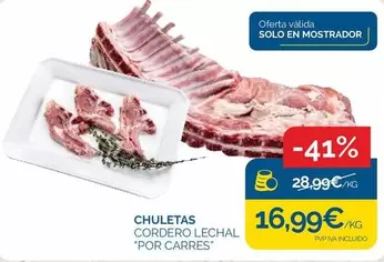 Solo - Chuletas Cordero Lechal Por Carres