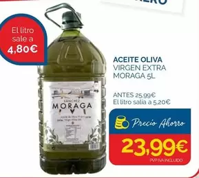 Moraga - Aceite Oliva Virgen Extra