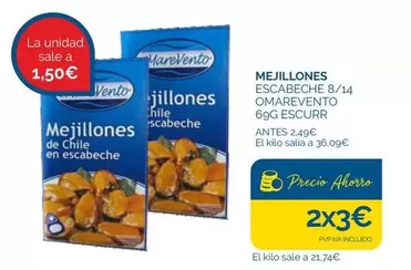 vento - Mejillones Escabeche 8/14
