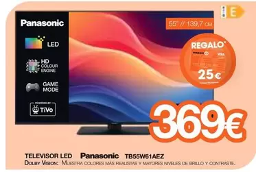 Panasonic - Televisor Led TB55W61AEZ