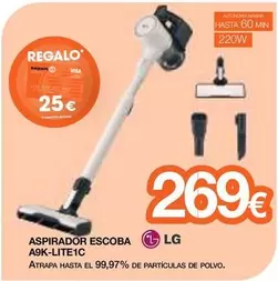 LG - Aspirador Escoba 