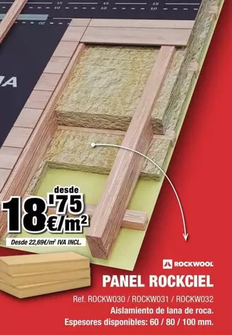 Rockwool - Panel Rockciel