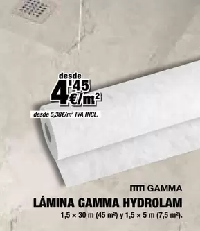 Grup Gamma - Lámina Hydrolam