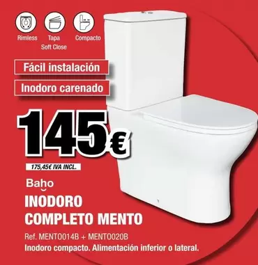 Inodoro Completo Mento