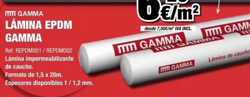 Grup Gamma - Lamina Epdm