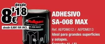 Ideal - Adhesivo Sa-008 Max