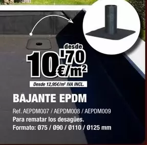 Bajante Epdm