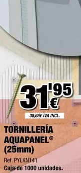 Tornillería Aquapanel