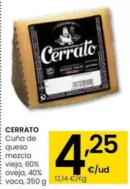 Cerrato - Cuna De Queso Mezcla Viejo, 60% Oveja, 40% Vaca