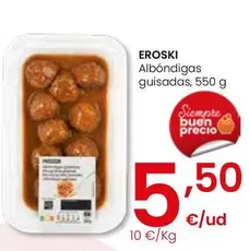 Eroski - Albondigas Guisadas