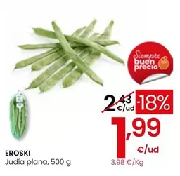 Eroski - Judia Plana