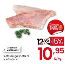 Filete De Gallineta Al Punto De Sal