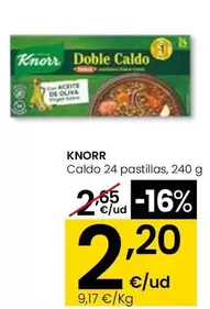 Knorr - Caldo 24 Pastillas