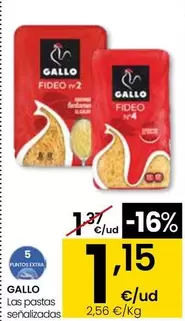 Gallo - Las Pastas Senalizadas