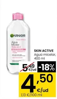 Garnier - Skin Active Agua Micelar
