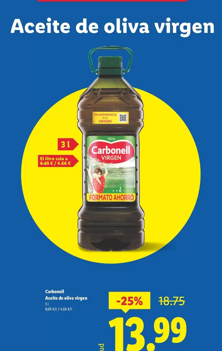 Carbonell - Aceite De Oliva Virgen