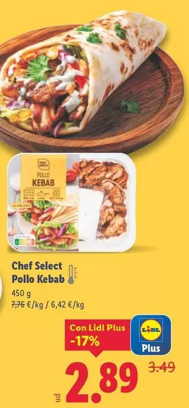 Chef Select - Pollo Kebab