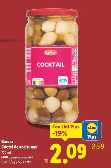 Baresa - Cóctel De Aceitunas