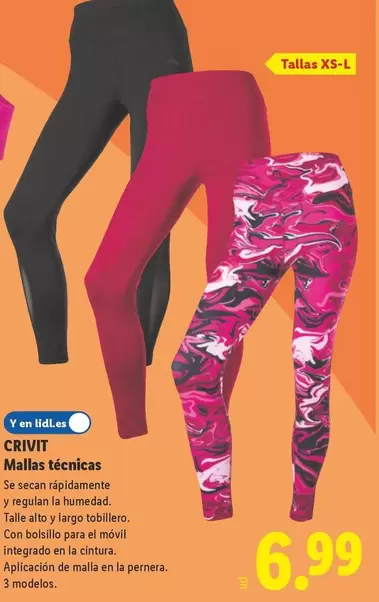 Crivit - Mallas Térmicas