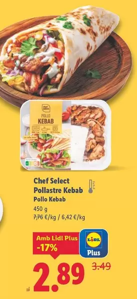 Chef Select - Pollo Kebab