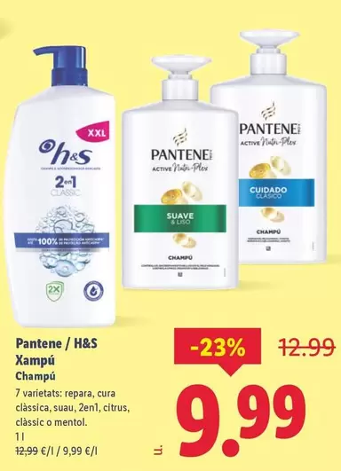 Pantene / H&S - Champú