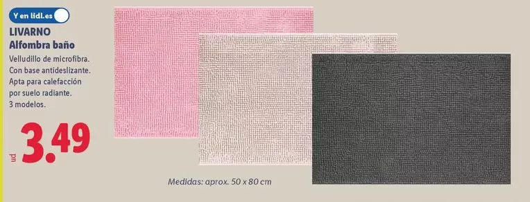 Livarno - Alfombra Baño