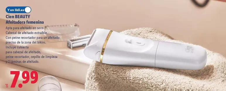 Cien Beauty - Afeitadora Femenina