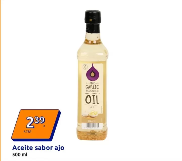 Aceite Sabor Ajo