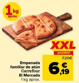 Carrefour  El Mercado - Empanada  Familiar De Atún  